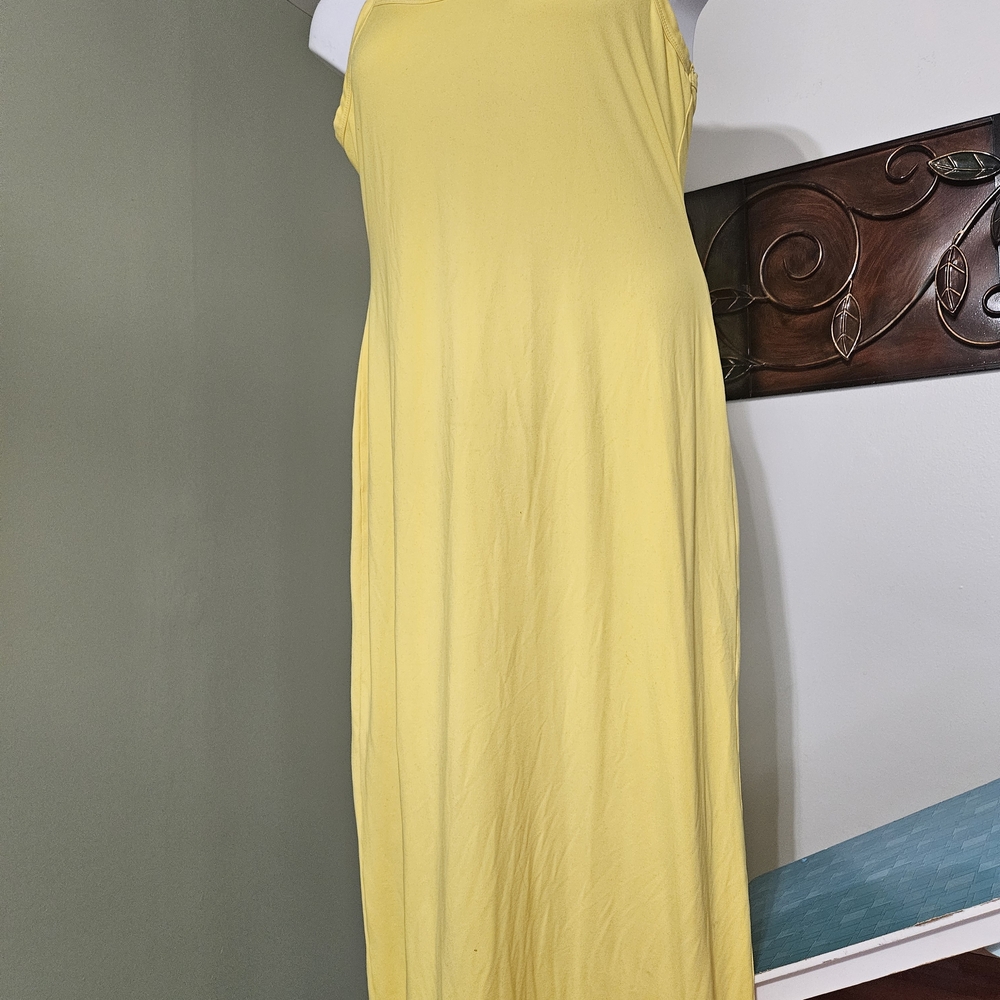 Chic Yellow Maxi Dress
